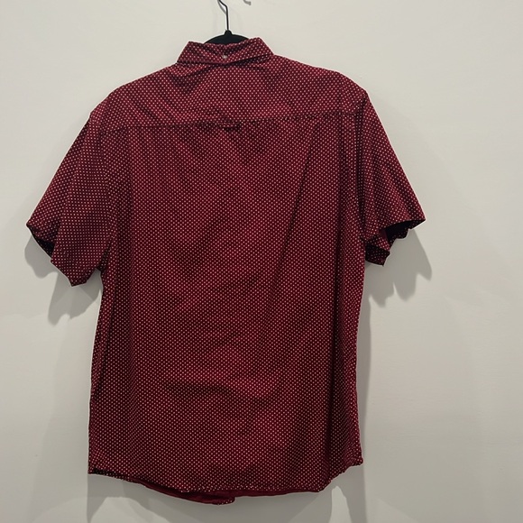 Denim and Flower Large Slim Fit Shirt - Picture 3 of 3